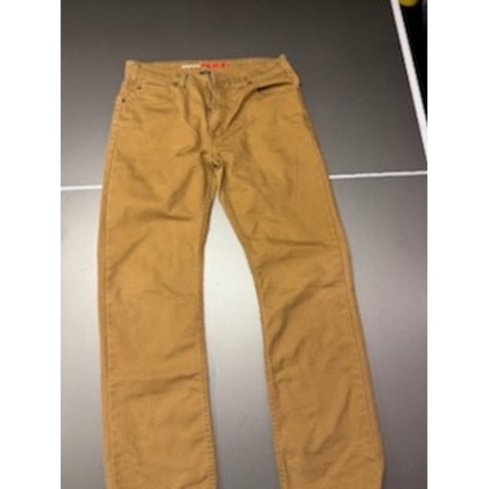 Dickies Flex Regular Fit Straight Leg Work Pants Brown 34x32